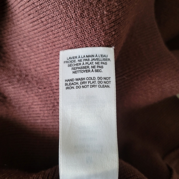 Dynamite Brown V-Neck Sweater Size Medium - Picture 2 of 7